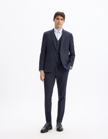 Celio Vesta Albastra Slim Barbati [3]