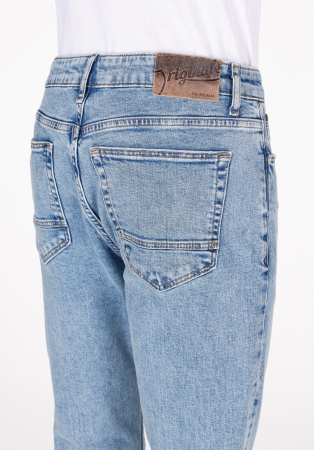COLIN'S Blugi Albastri Deschisi 041 DANNY Slim Barbati [5]