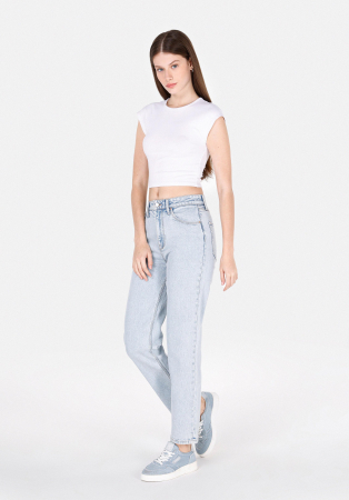 COLIN'S Blugi Albastri Deschisi 884 LAUREN Straight Femei [2]