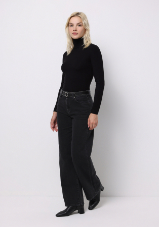 COLIN'S Blugi Gri Inchis 970 BERRY Regular Femei [2]