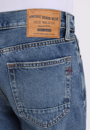 COLIN'S Blugi Blue 054 Neil Loose Tapered Barbati [4]