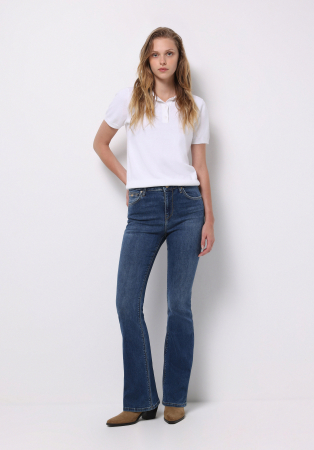 JEANS - COLIN'S Blugi Navy 772 LONNA Femei