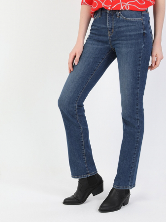 JEANS - COLIN'S Blugi Albastri 792 MILA Regular Femei