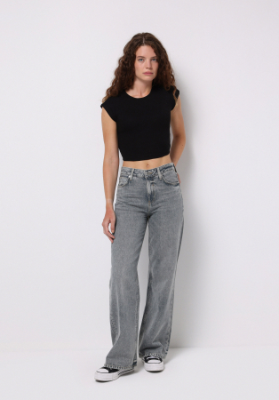 COLIN'S Женские Джинсы Синие 970 Berry Wide Leg [2]