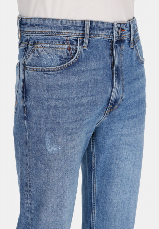 COLIN'S Blugi Albastri Bottom Slim Straight Barbati [4]