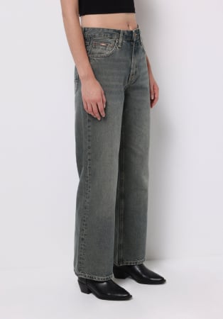COLIN'S Blugi Gri 970 Berry Wide Leg Femei [2]