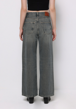 COLIN'S Blugi Gri 970 Berry Wide Leg Femei [3]