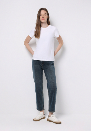 Straight - COLIN'S Blugi Indigo 884 Lauren Femei