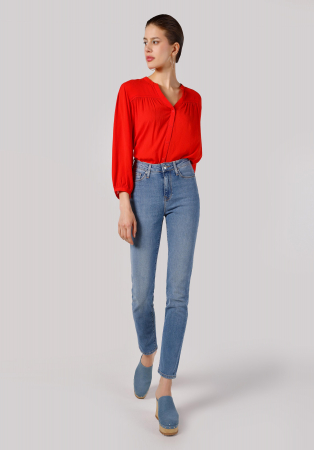 Slim - COLIN'S Blugi Albastri 703 CARLA Slim Femei