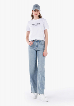 Regular - COLIN'S Blugi Albastri Deschisi 970 BERRY Regular Femei