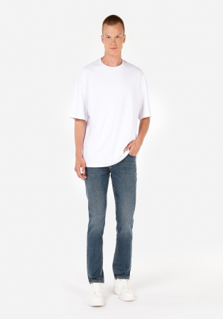 JEANS - COLIN'S Blugi Navy 044 Karl Straight Barbati