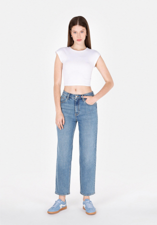 FEMEI - COLIN'S Blugi Albastri 884 LAUREN Straight Femei