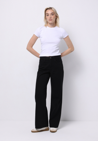 Regular - COLIN'S Blugi Negri 970 BERRY Regular Femei