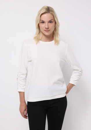 Hanorace - COLIN'S Bluza Alba  Femei