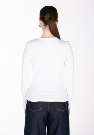 COLIN'S Bluza Alba Slim Femei [1]