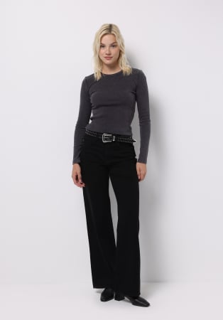 COLIN'S Bluza Gri Deschis Slim Femei [2]