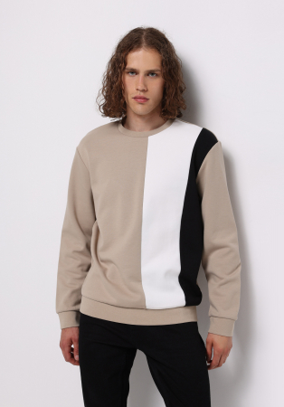 BARBATI - COLIN'S Bluza Bej  Barbati