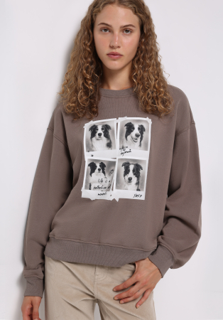 COLIN'S Bluza Bej Regular Femei [1]