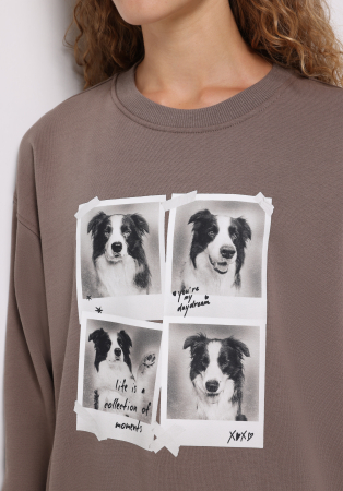 COLIN'S Bluza Bej Regular Femei [2]