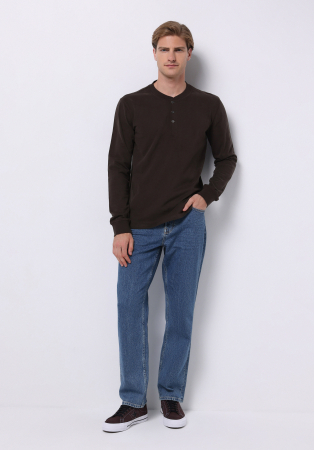 COLIN'S Bluza Maro Inchis Slim Barbati [1]
