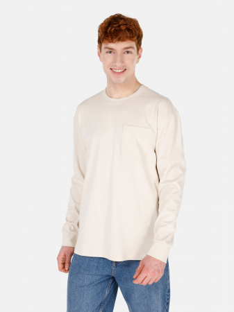 Hanorace - COLIN'S Bluza Crem Regular Barbati