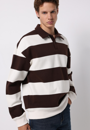 COLIN'S Свитшот Crem/Brown  [1]