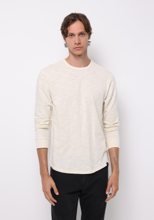 Hanorace - COLIN'S Bluza Crem Regular Barbati