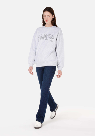 COLIN'S Bluza Gri Deschis Regular Femei [2]
