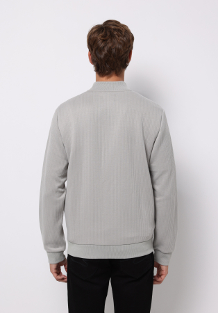 COLIN'S Bluza Gri Deschis Slim Barbati [1]