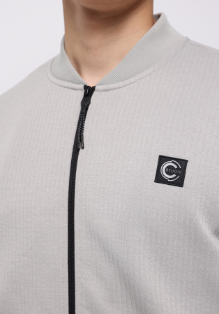 COLIN'S Bluza Gri Deschis Slim Barbati [3]