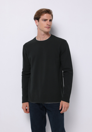 BARBATI - COLIN'S Bluza Haki  Barbati