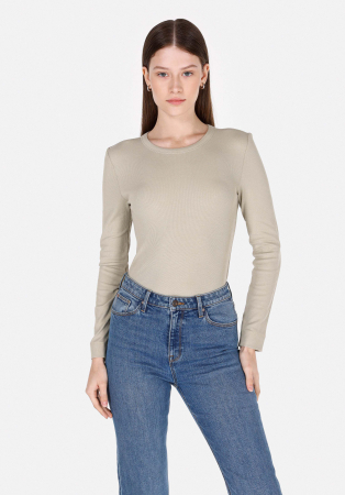 FEMEI - COLIN'S Bluza Bej Slim Femei