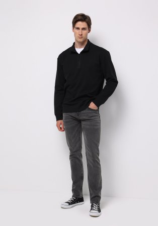 BARBATI - COLIN'S Bluza Neagra  Barbati