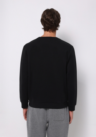 COLIN'S Bluza Neagra Regular Barbati [1]