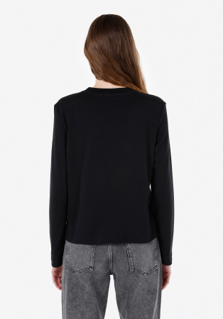 COLIN'S Bluza Neagra Regular Femei [1]