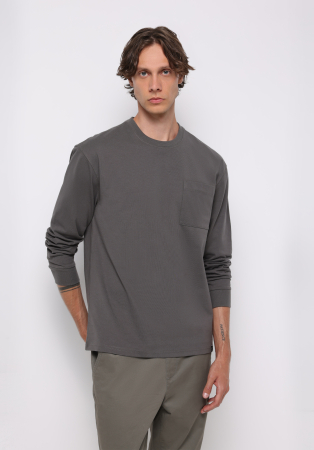 IMBRACAMINTE - COLIN'S Bluza Gri Inchis  Barbati