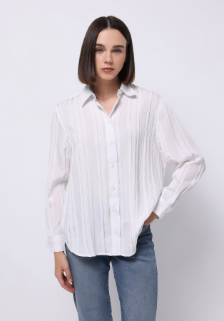 FEMEI - COLIN'S Camasa Alba Regular Femei