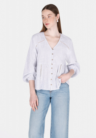 FEMEI - COLIN'S Camasa Alba Regular Femei