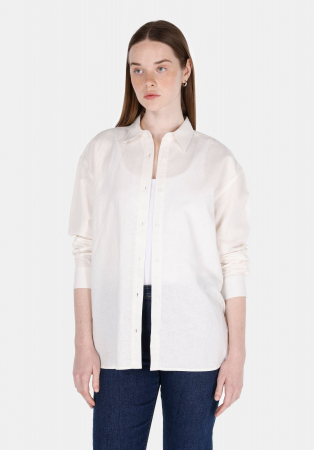 Camasi - COLIN'S Camasa Alba Regular Femei