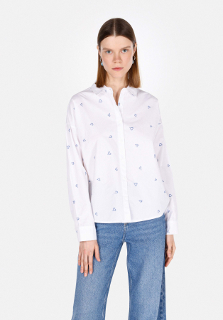 ЖЕНЩИНЫ - COLIN'S Женская Рубашка Белая Regular