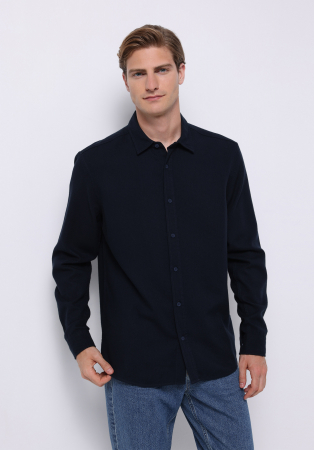 BARBATI - COLIN'S Camasa Navy  Barbati