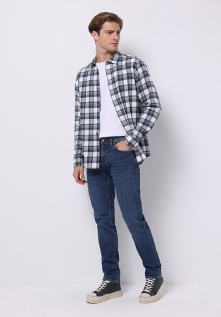 COLIN'S Camasa Navy Regular Barbati [2]