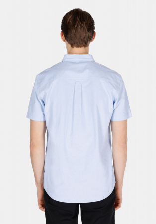 COLIN'S Мужская Рубашка С Коротким Рукавом Синяя Regular [1]