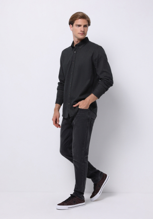 COLIN'S Рубашка Haki Regular [1]