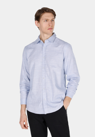 Camasi - COLIN'S Camasa Albastra Deschisa Regular Barbati