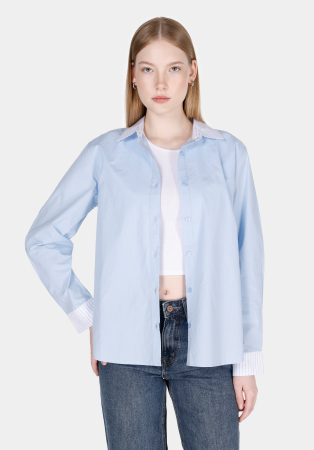 FEMEI - COLIN'S Camasa Albastra Deschisa Regular Femei