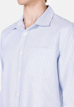 COLIN'S Мужская Рубашка Синяя Slim [3]