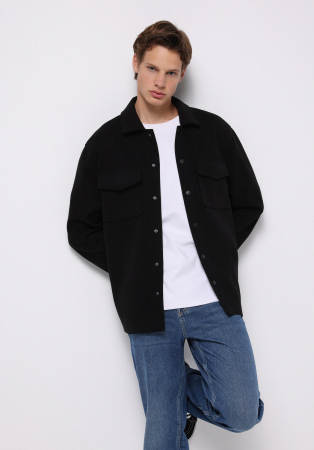 COLIN'S Camasa Neagra  Barbati [1]