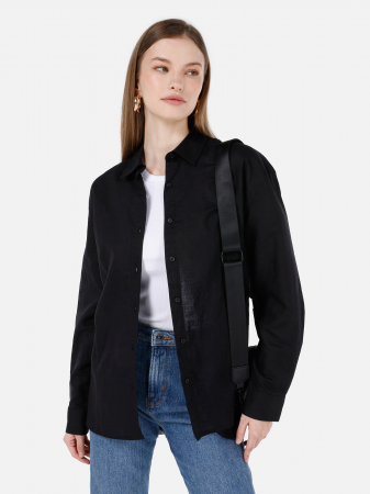 FEMEI - COLIN'S Camasa Neagra Regular Femei