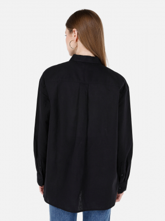 COLIN'S Camasa Neagra Regular Femei [1]